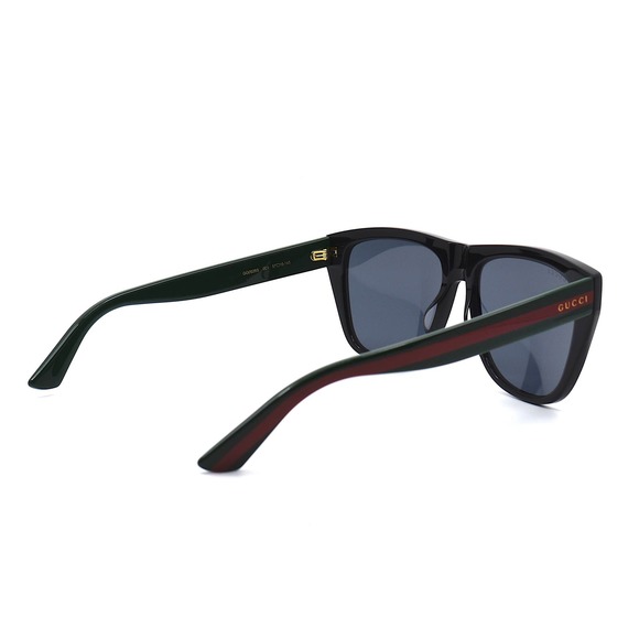 GUCCI GG0926S 001 BLACK/GREEN GREY AUTHENTIC SUNGLASSES - Picture 6 of 14